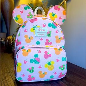 MINNIE FRUIT LOUNGEFLY MINI BACKPACK